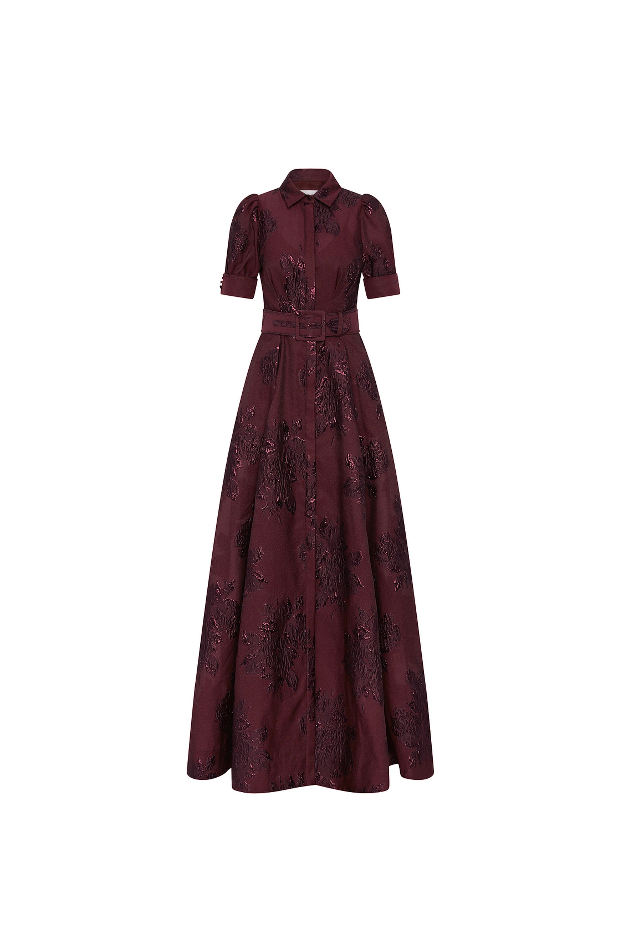 arlette floral long sleeve dress Arlette Short Sleeve Gown – Rebecca Vallance