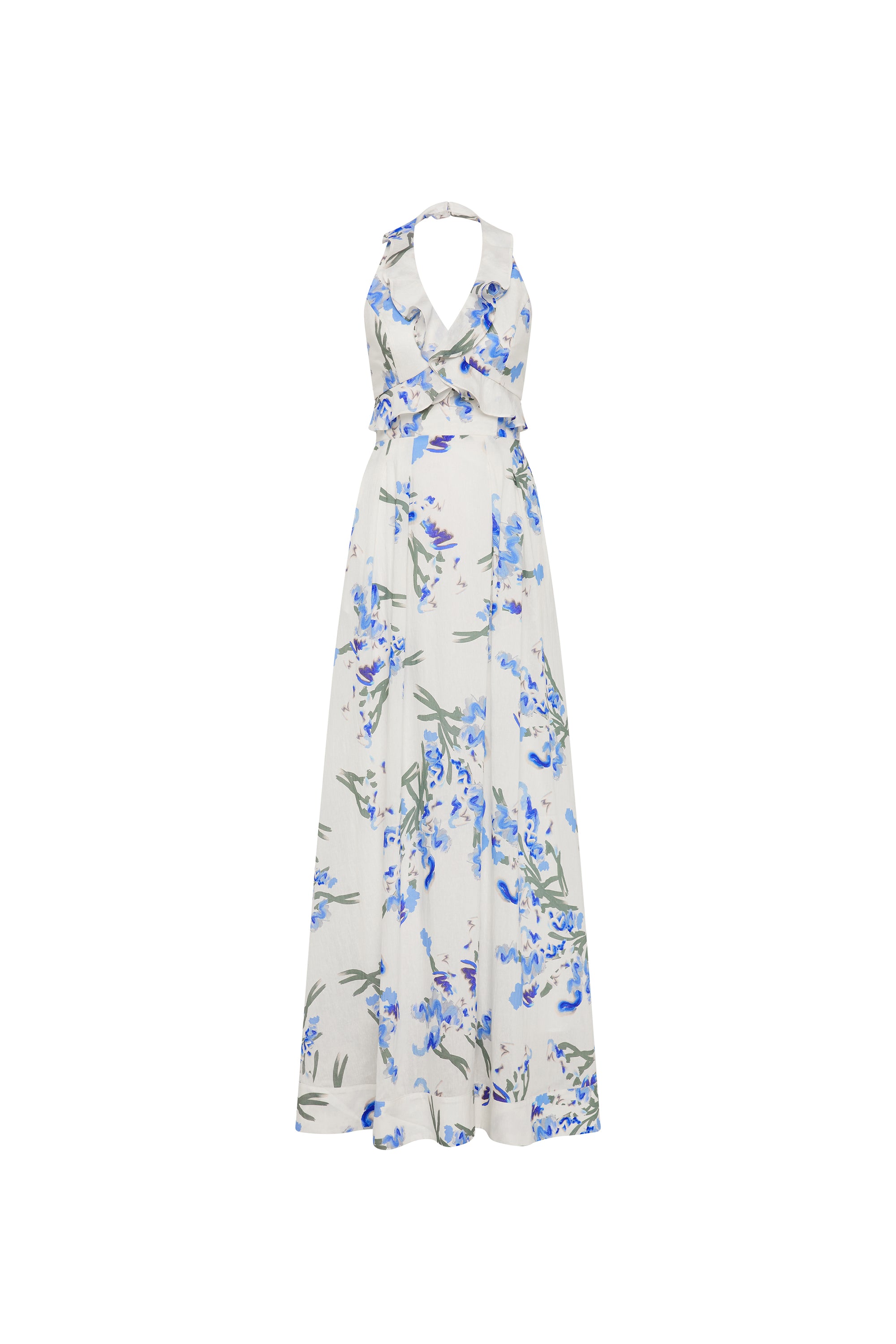 lille printed maxi dress Bluebell Meadow Maxi Dress – Rebecca Vallance