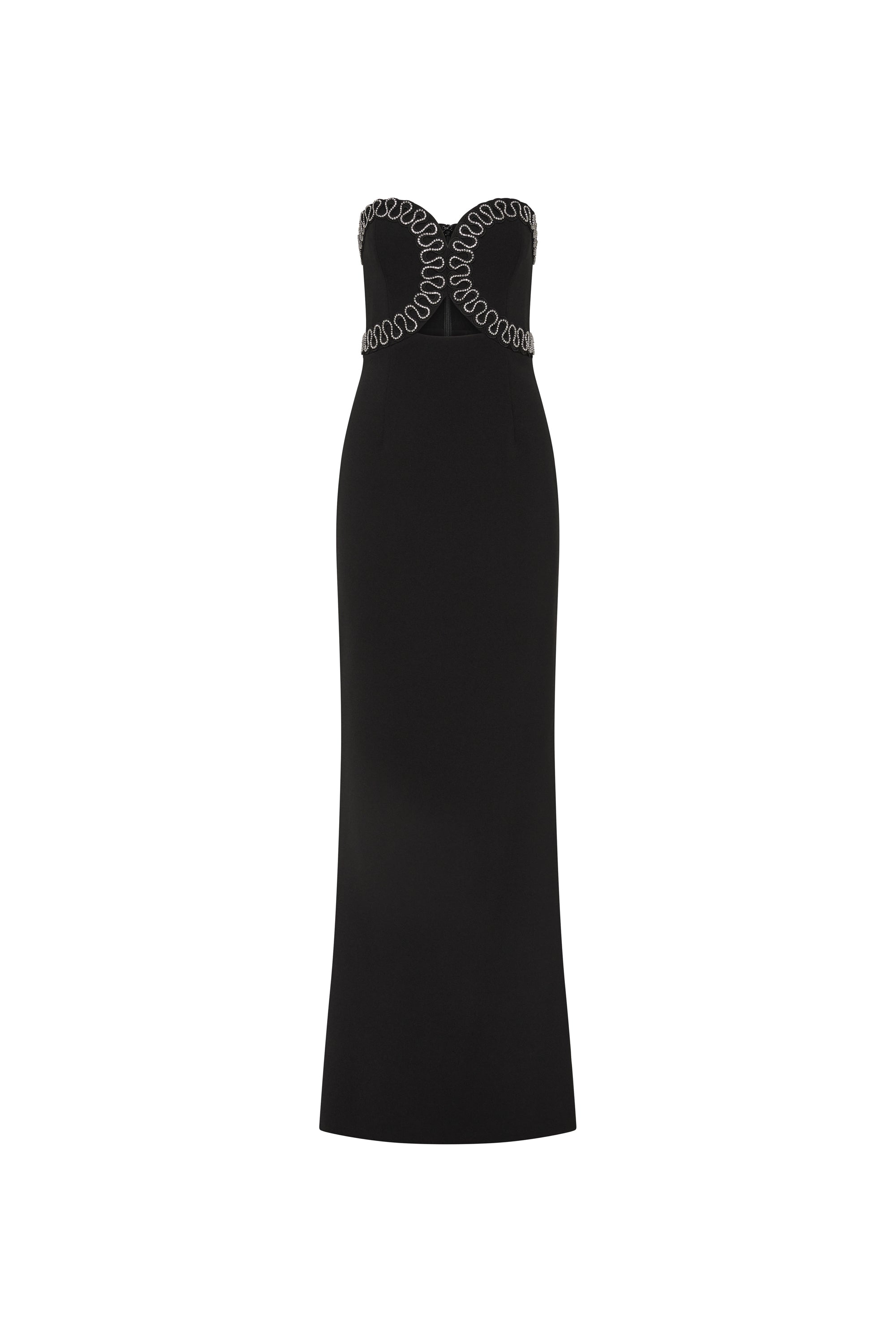 Nyx Strapless Gown – Rebecca Vallance