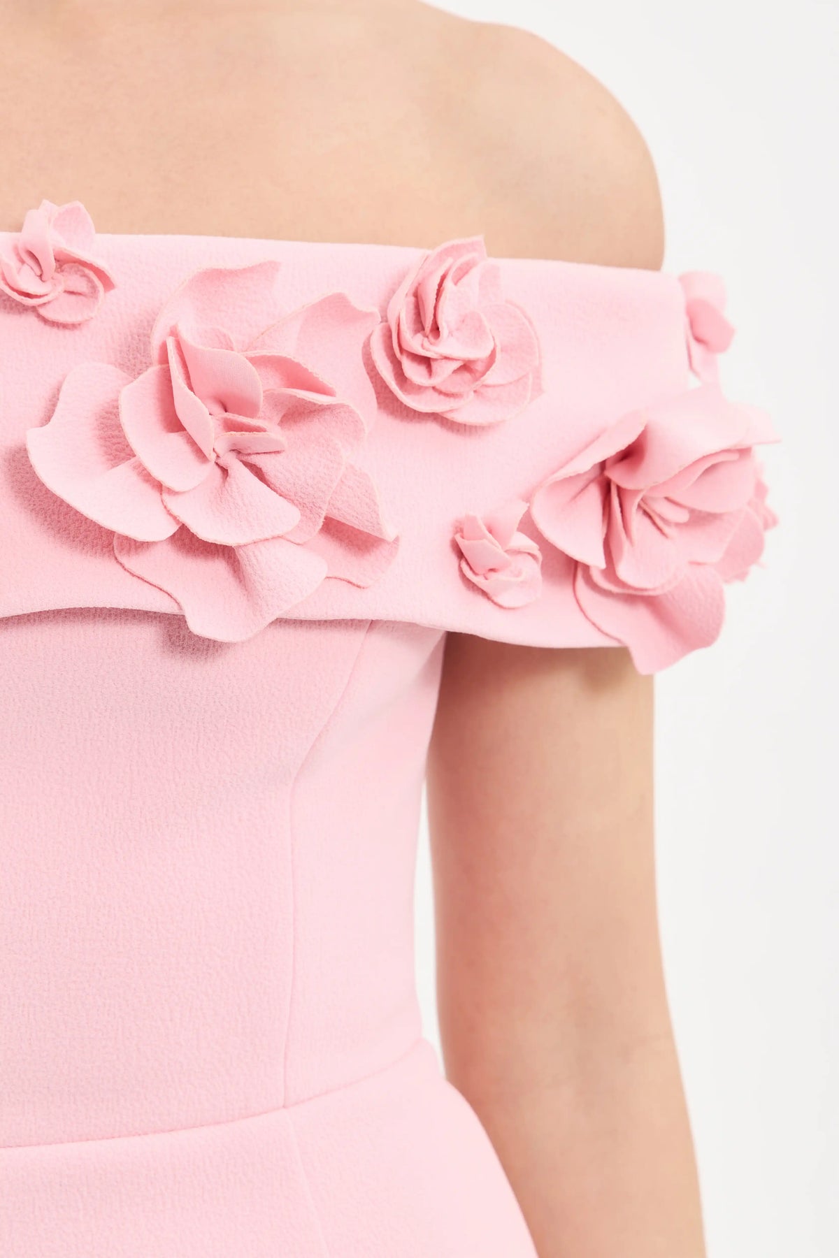 Yorkshire Off The Shoulder Midi Dress
