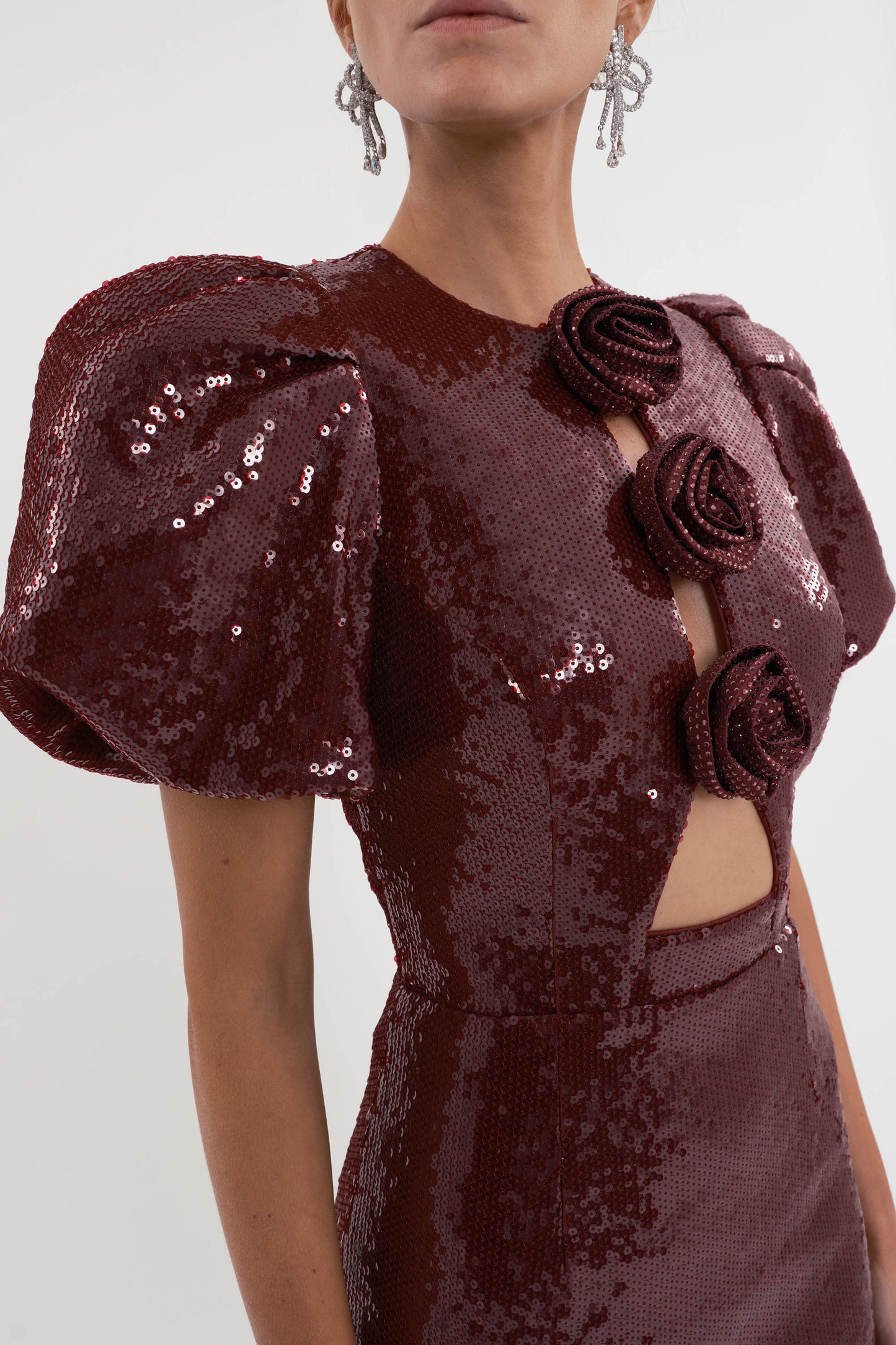 Zelda Puff Sleeve Mini Dress