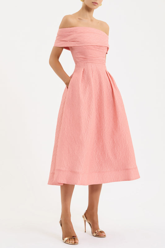 Shop Pink Off The Shoulder Dresses Online | Baby Pink, Hot Pink, Light Pink Rebecca Vallance US Shop Pink Off The Shoulder Dresses Online | Baby Pink, Hot Pink, Light Pink Rebecca Vallance US