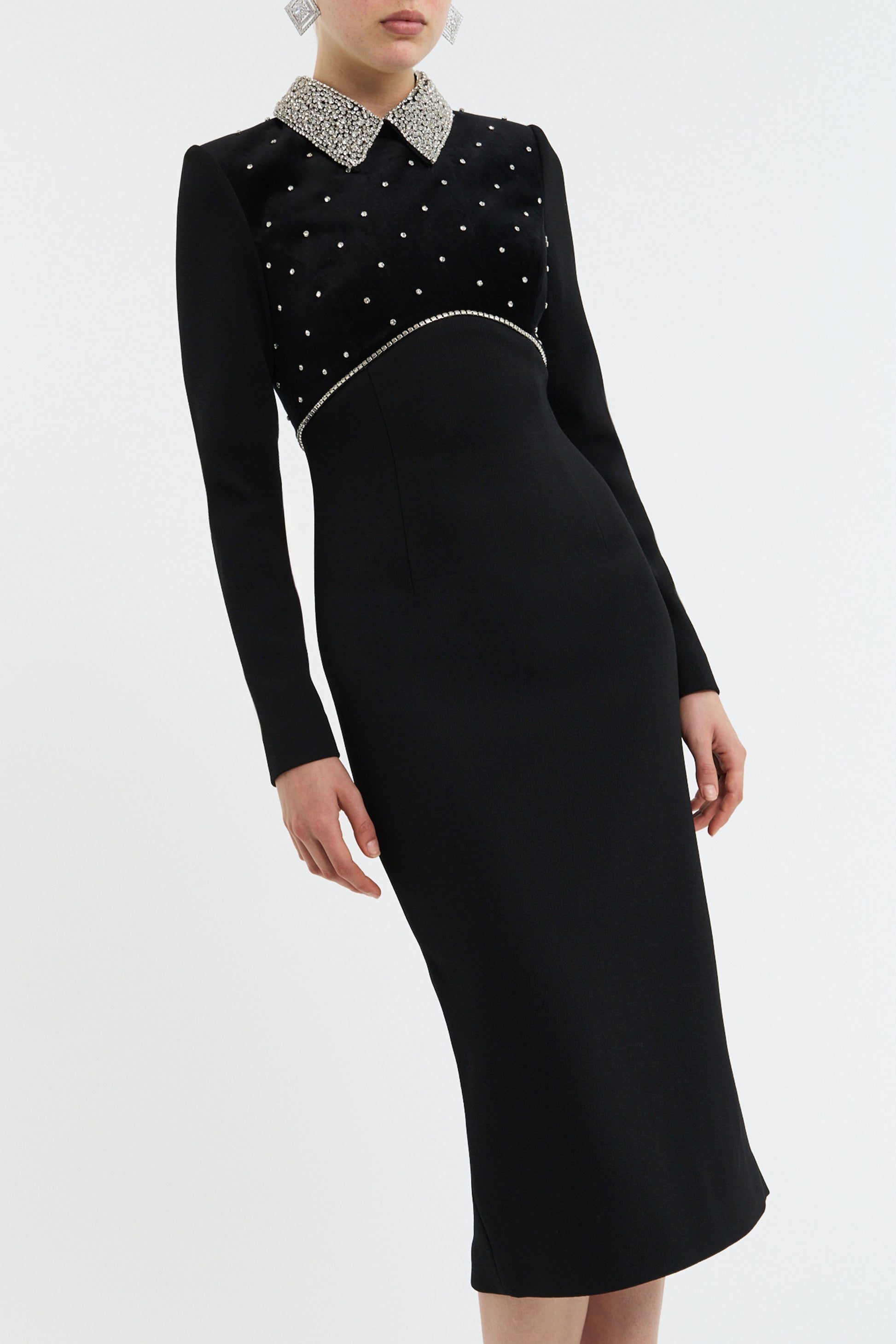 rebecca vallance pipi midi dress Rebecca Vallance Pipi Midi Black Black Size 10
