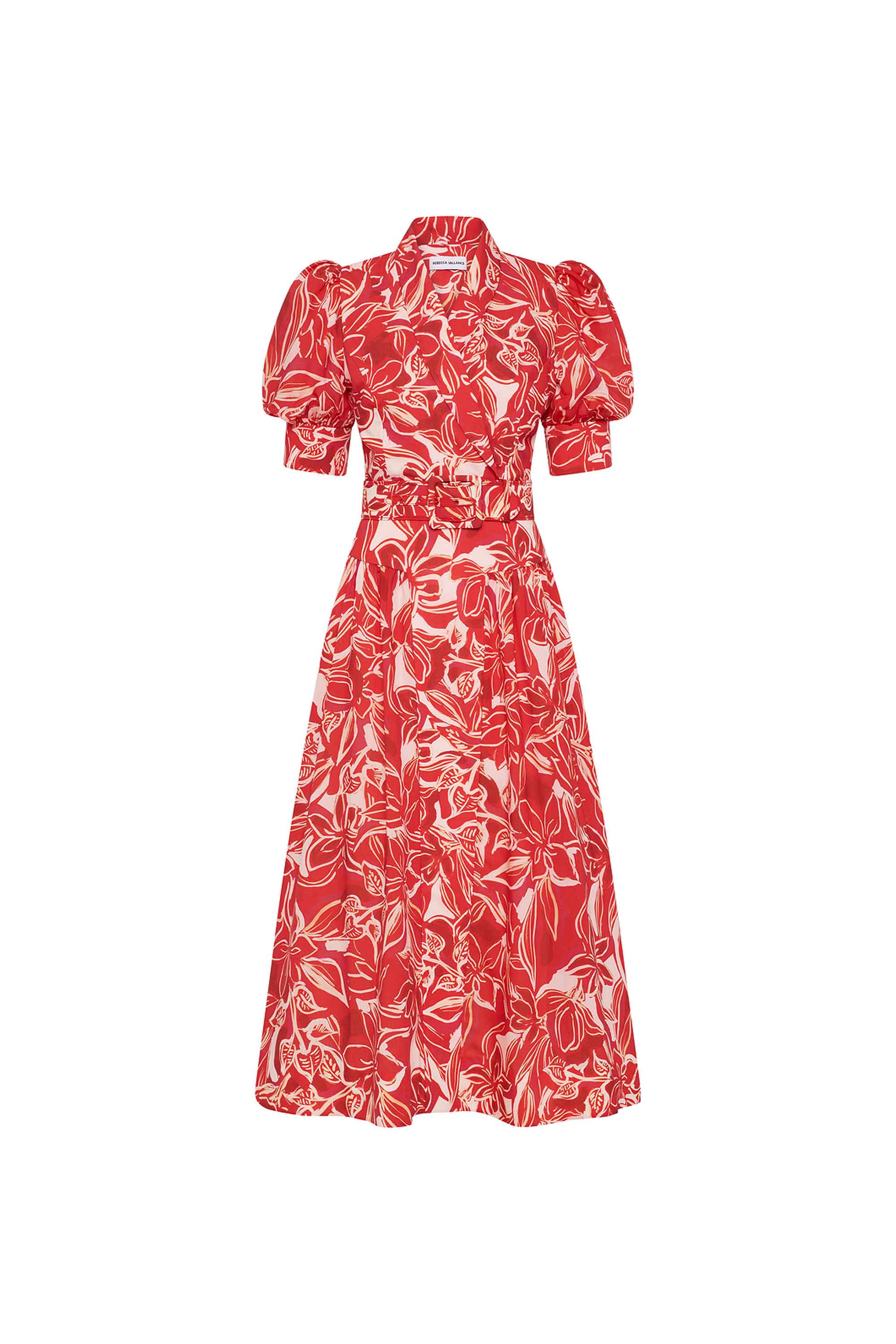 Alloure Midi Dress – Rebecca Vallance