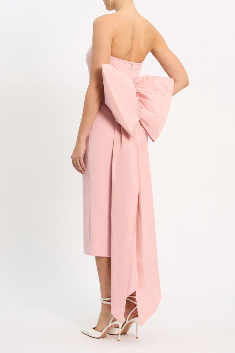 Annabelle Strapless Midi Dress