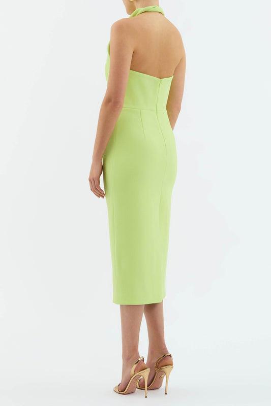 Aria Halter Midi Dress