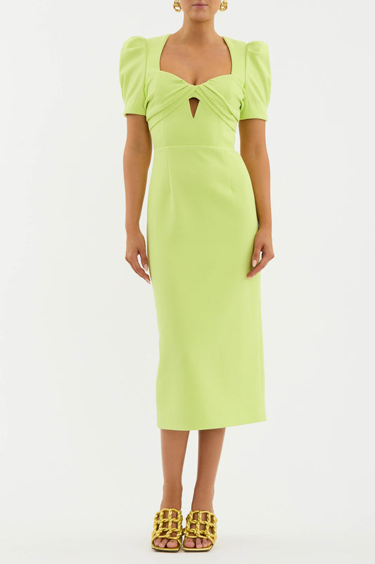 Aria Short Sleeve Midi Dress