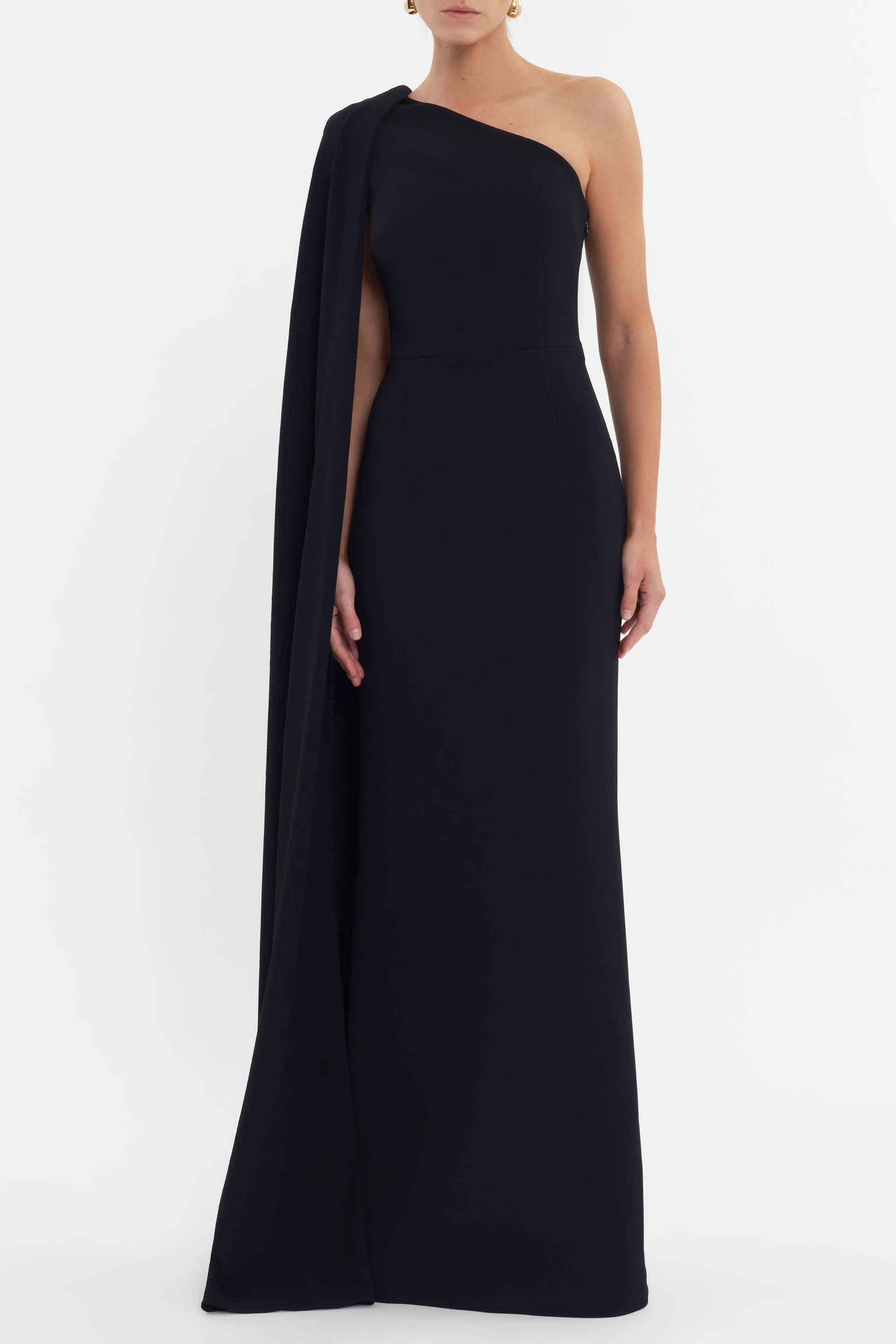 rebecca vallance carline one shoulder dress Athena One Shoulder Gown – Rebecca Vallance