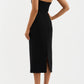 Aubree Strapless Midi Dress