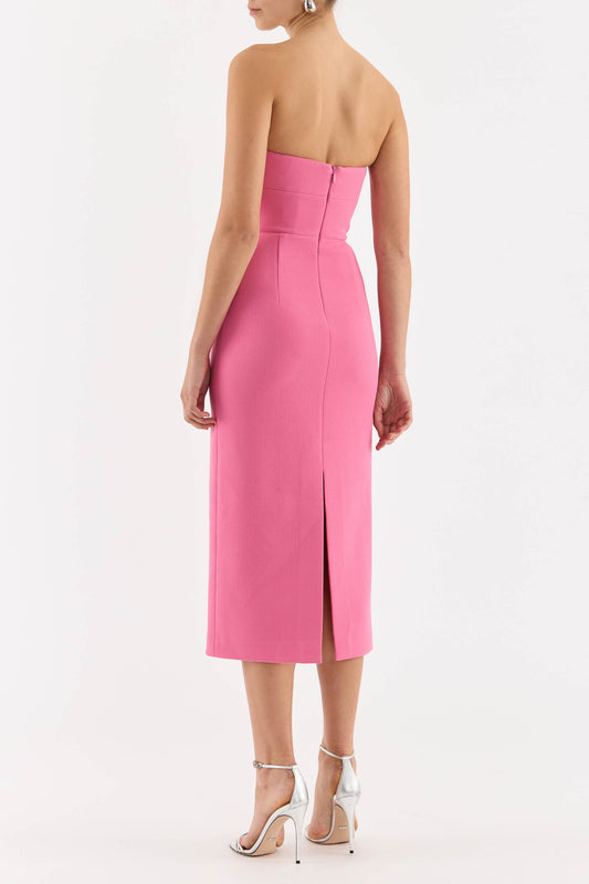 Aubree Strapless Midi Dress