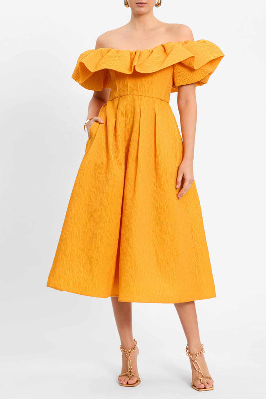 Aurora Off Shoulder Midi