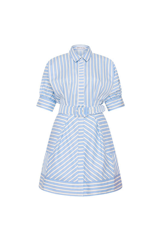 Ava Button Up Mini Dress