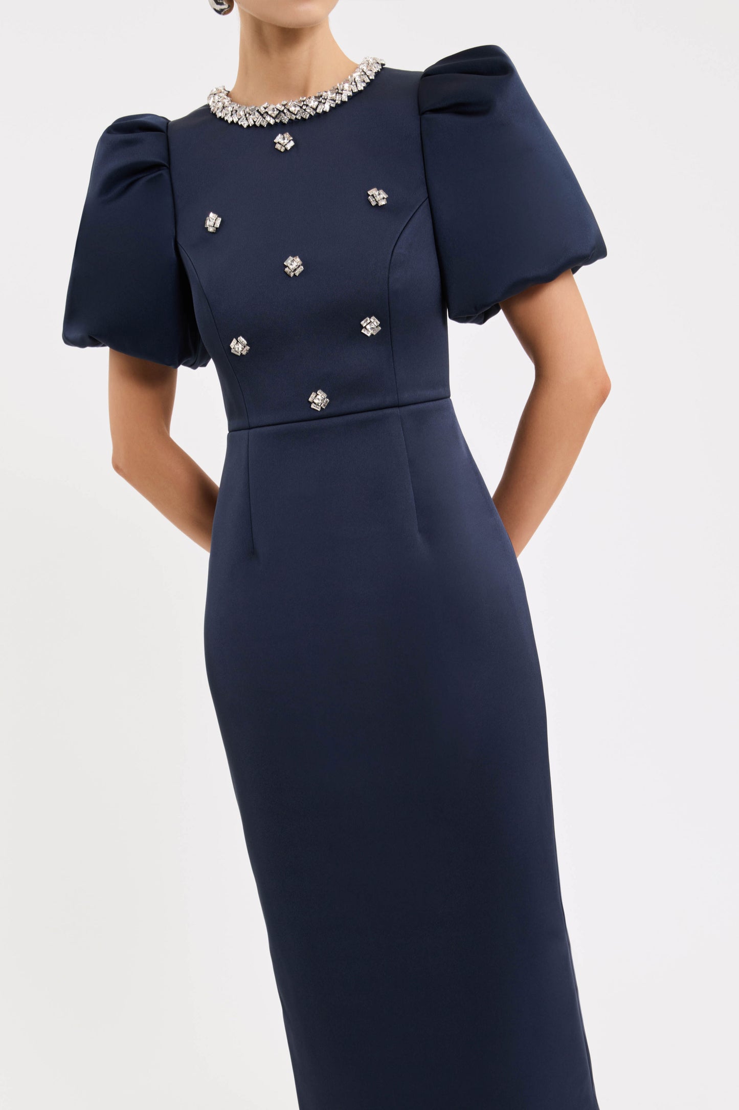 Ayla Short Sleeve Midi Dress