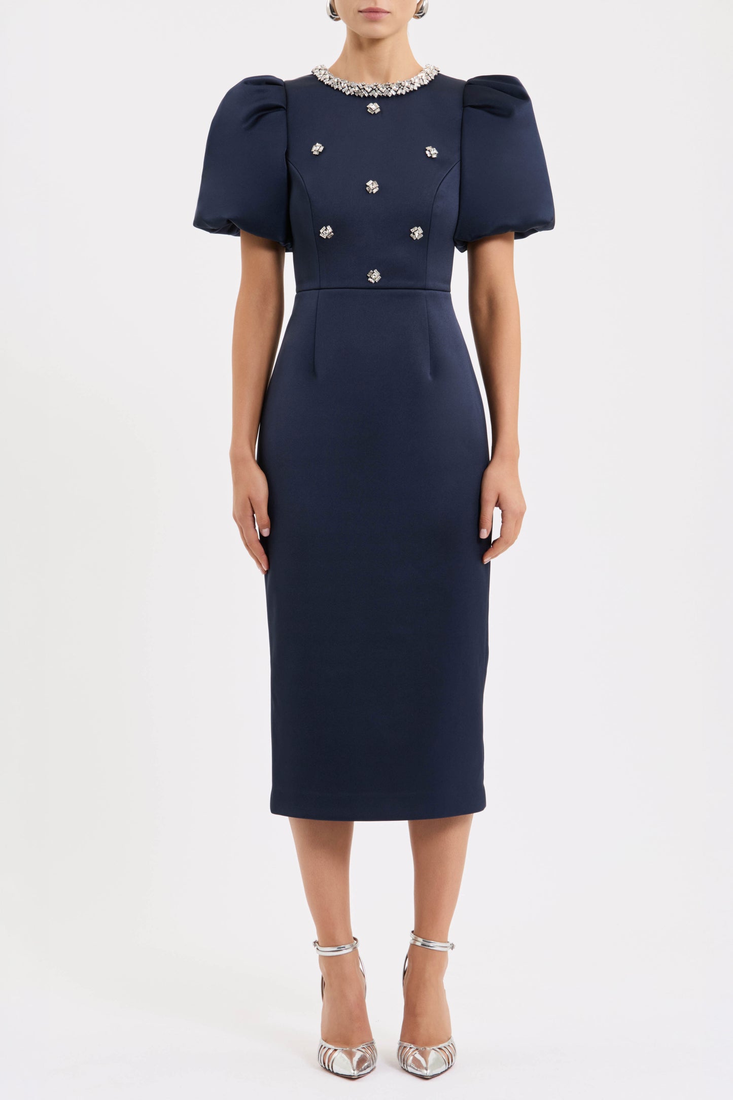 Ayla Short Sleeve Midi Dress