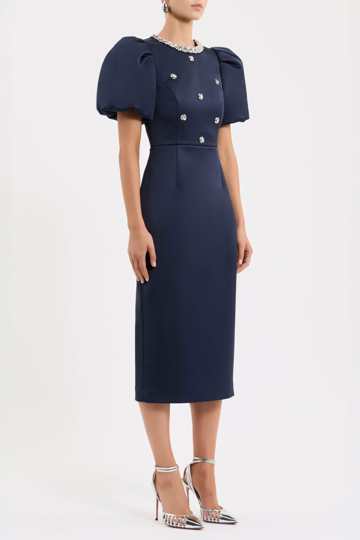 Ayla Short Sleeve Midi Dress