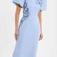 Aylin Puff Sleeve Midi Dress