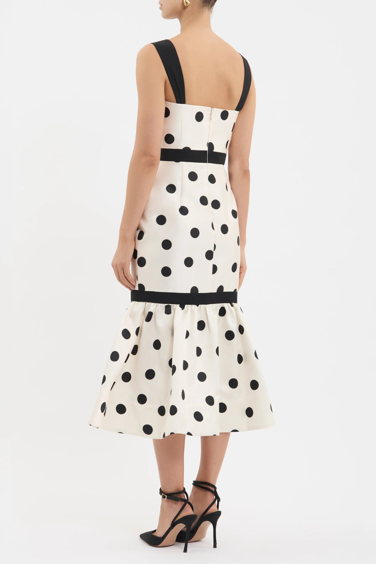 Bacio Trumpet Midi Dress
