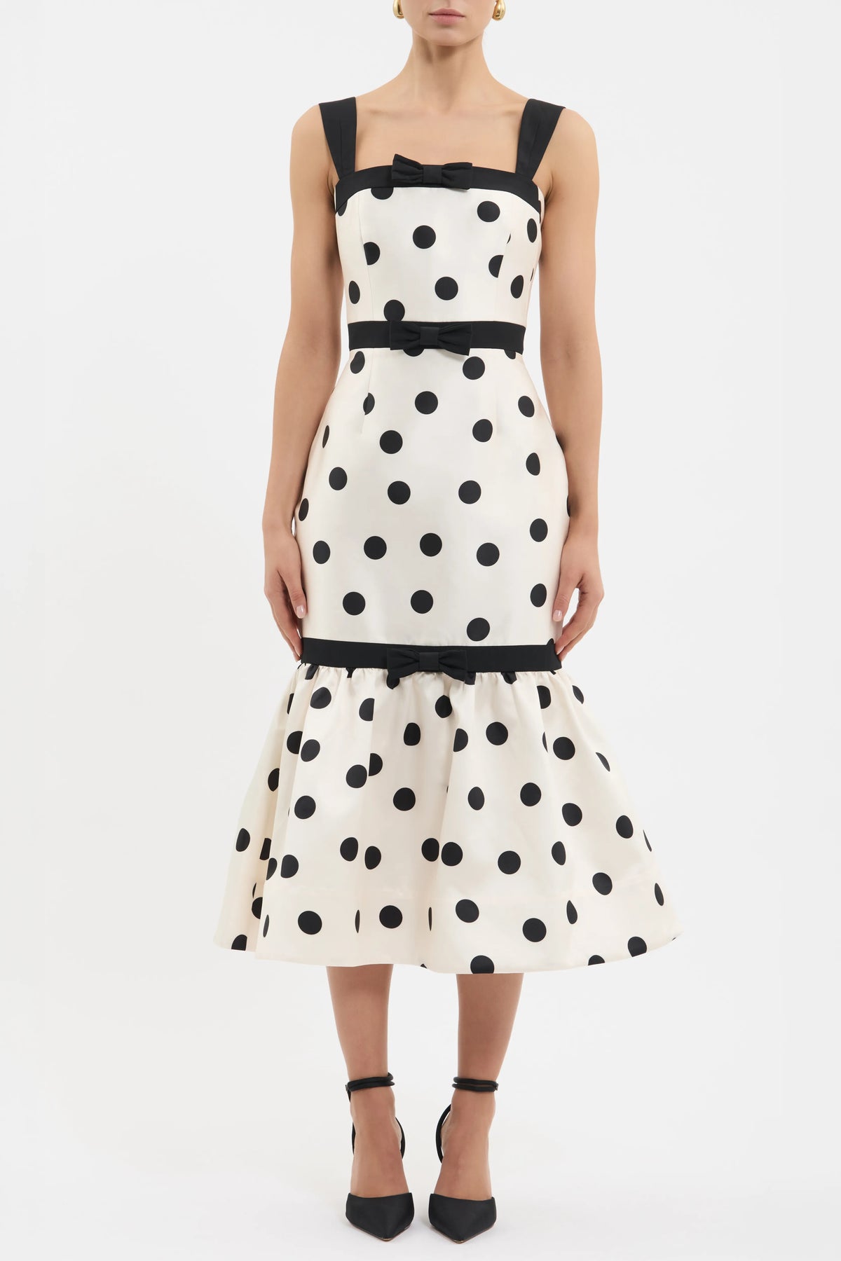 Bacio Trumpet Midi Dress