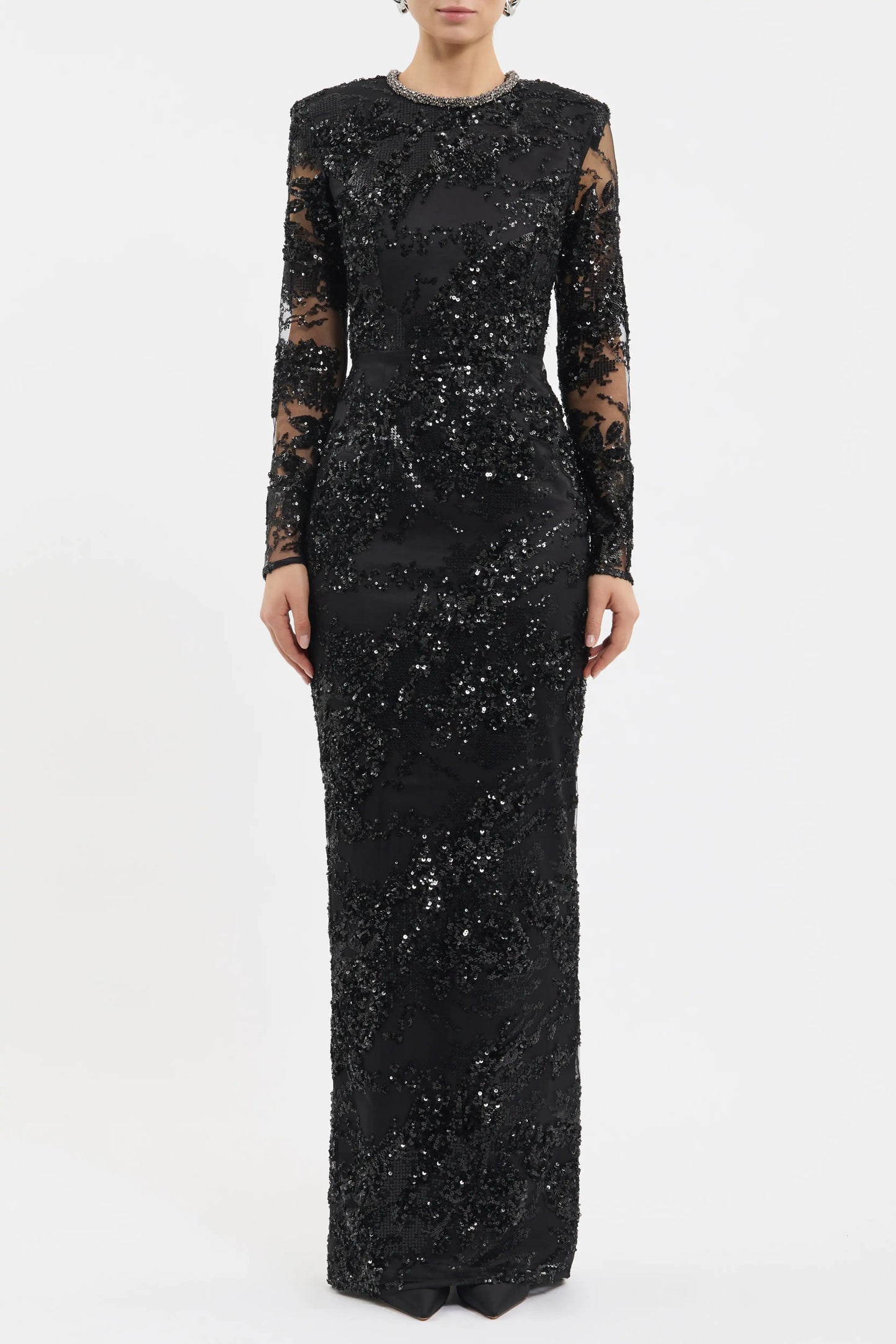 Beau Long Sleeve Gown