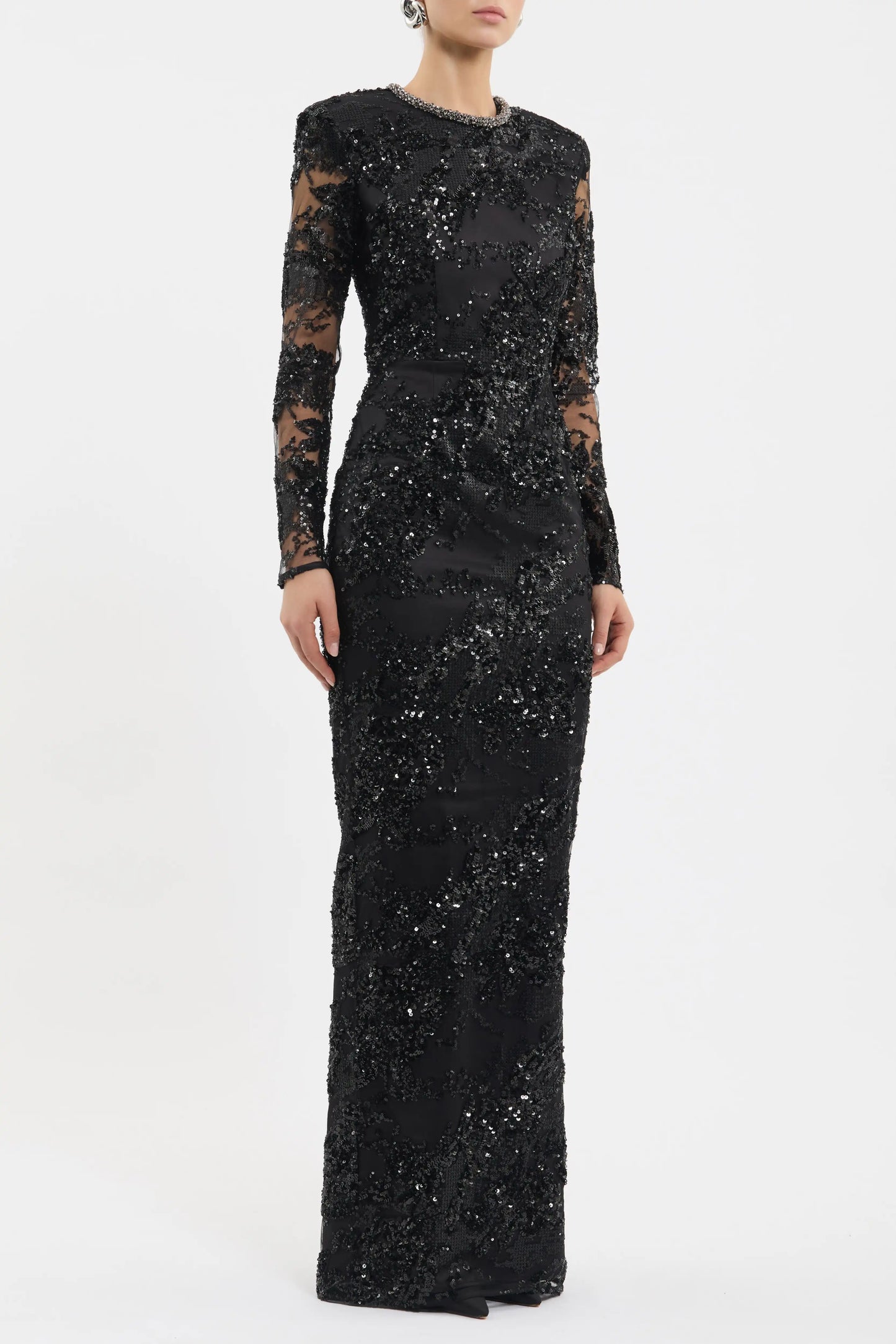 Beau Long Sleeve Gown
