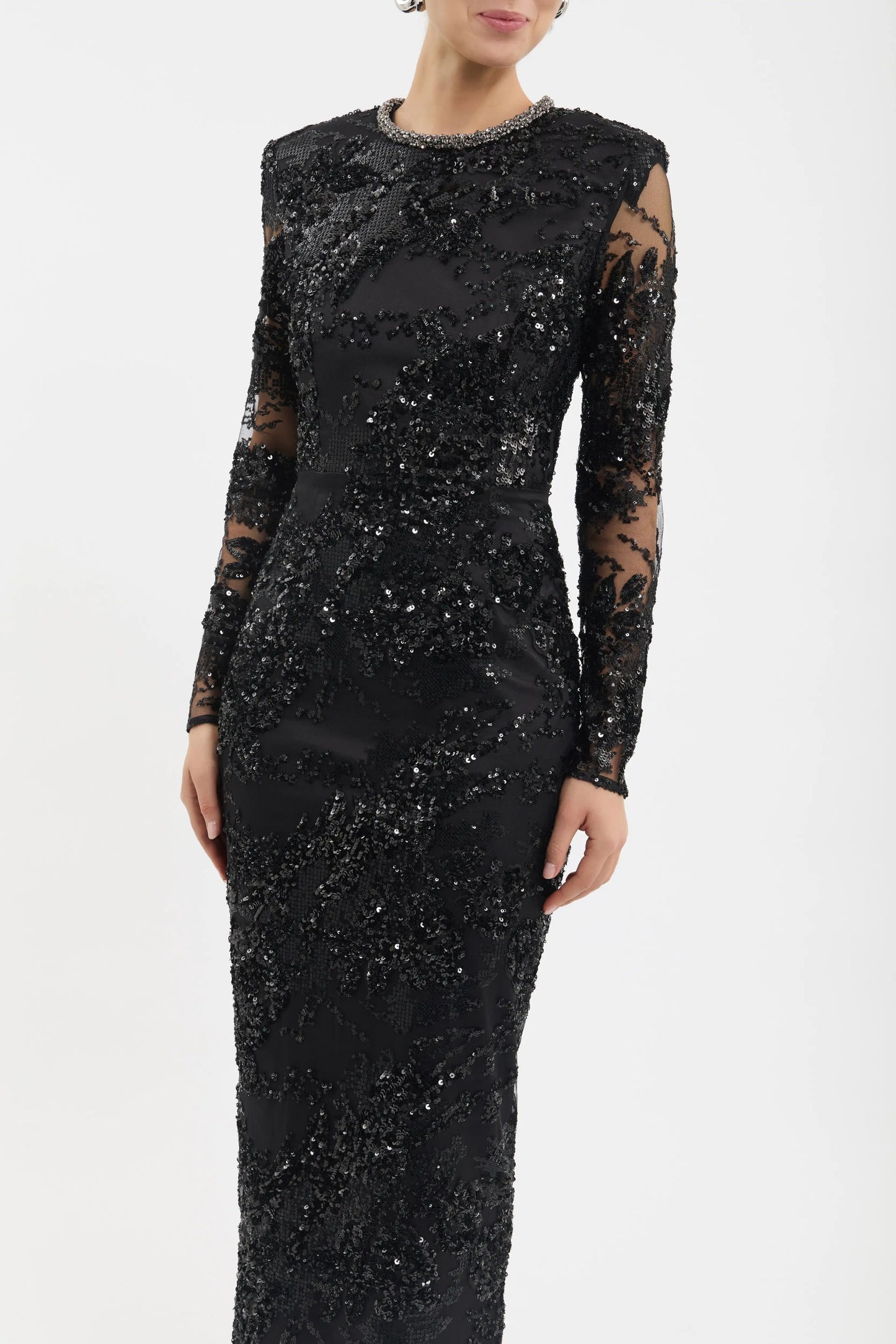 Beau Long Sleeve Gown
