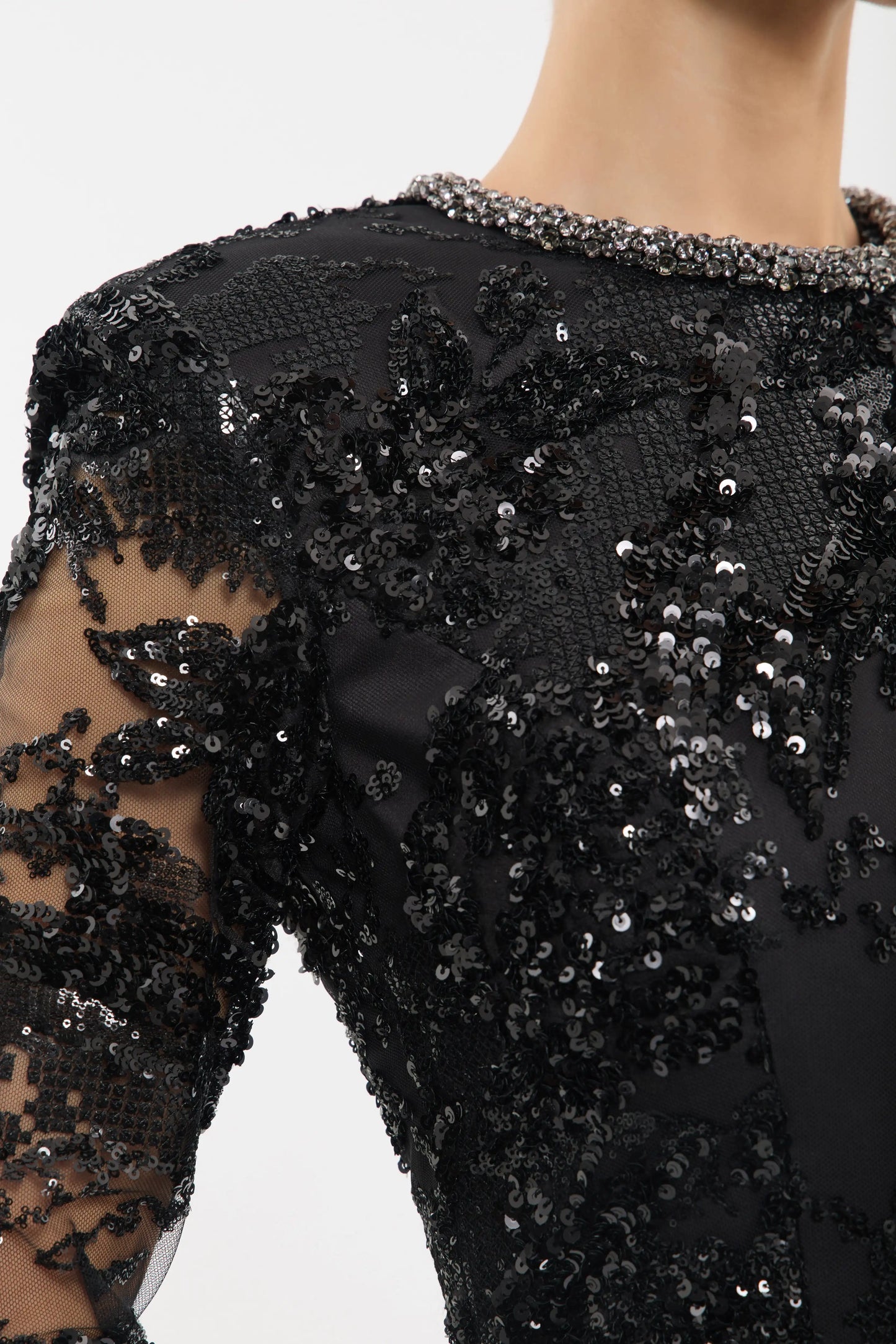 Beau Long Sleeve Gown