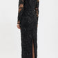 Beau Long Sleeve Gown