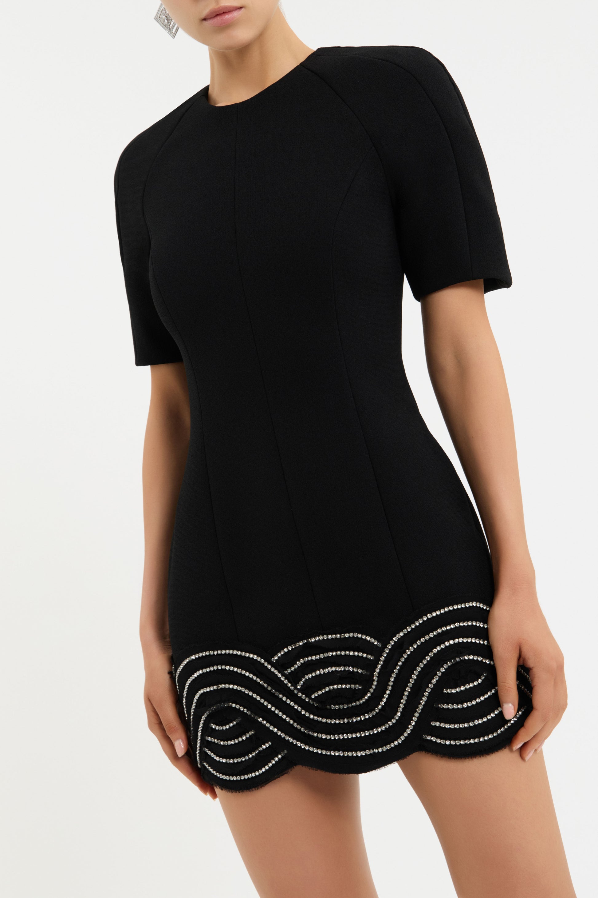 Bellatrix Short Sleeve Mini Dress – Rebecca Vallance