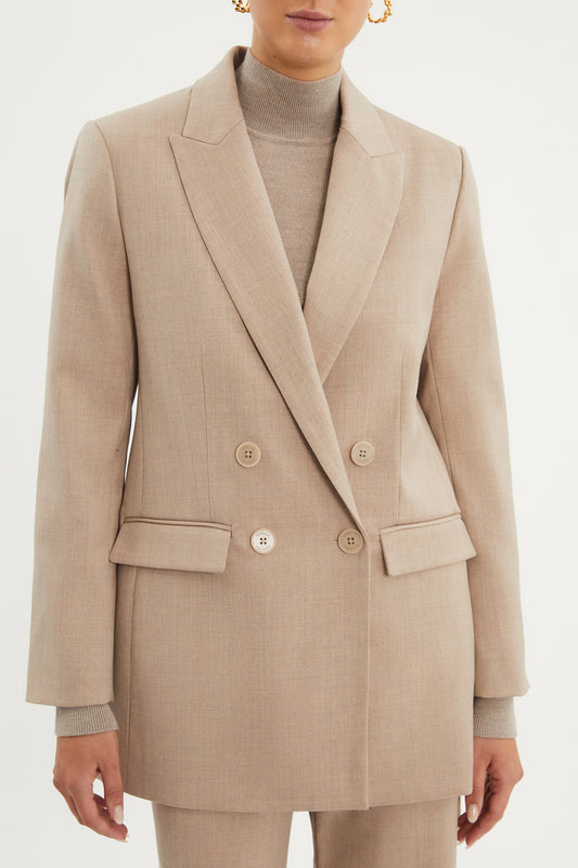 Brody Blazer Oatmeal