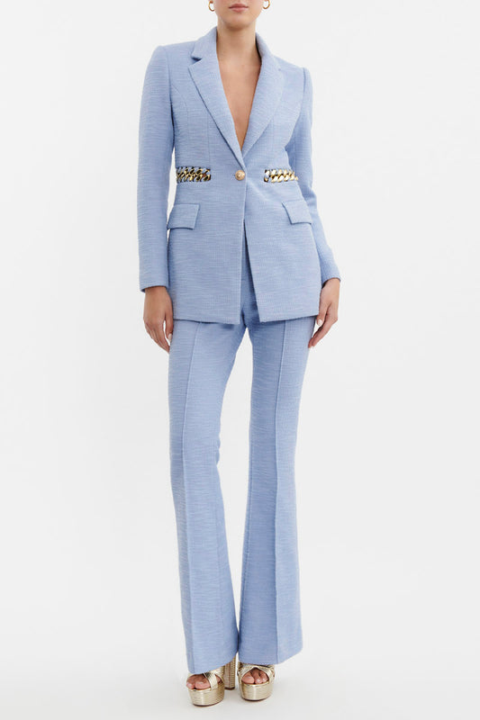 Carine Blazer Baby Blue