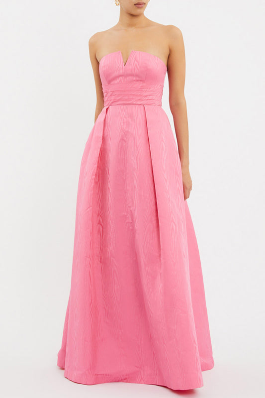 Carmelita Strapless Gown Pink