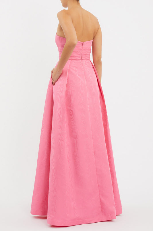 Carmelita Strapless Gown Pink