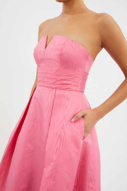 Carmelita Strapless Gown Pink