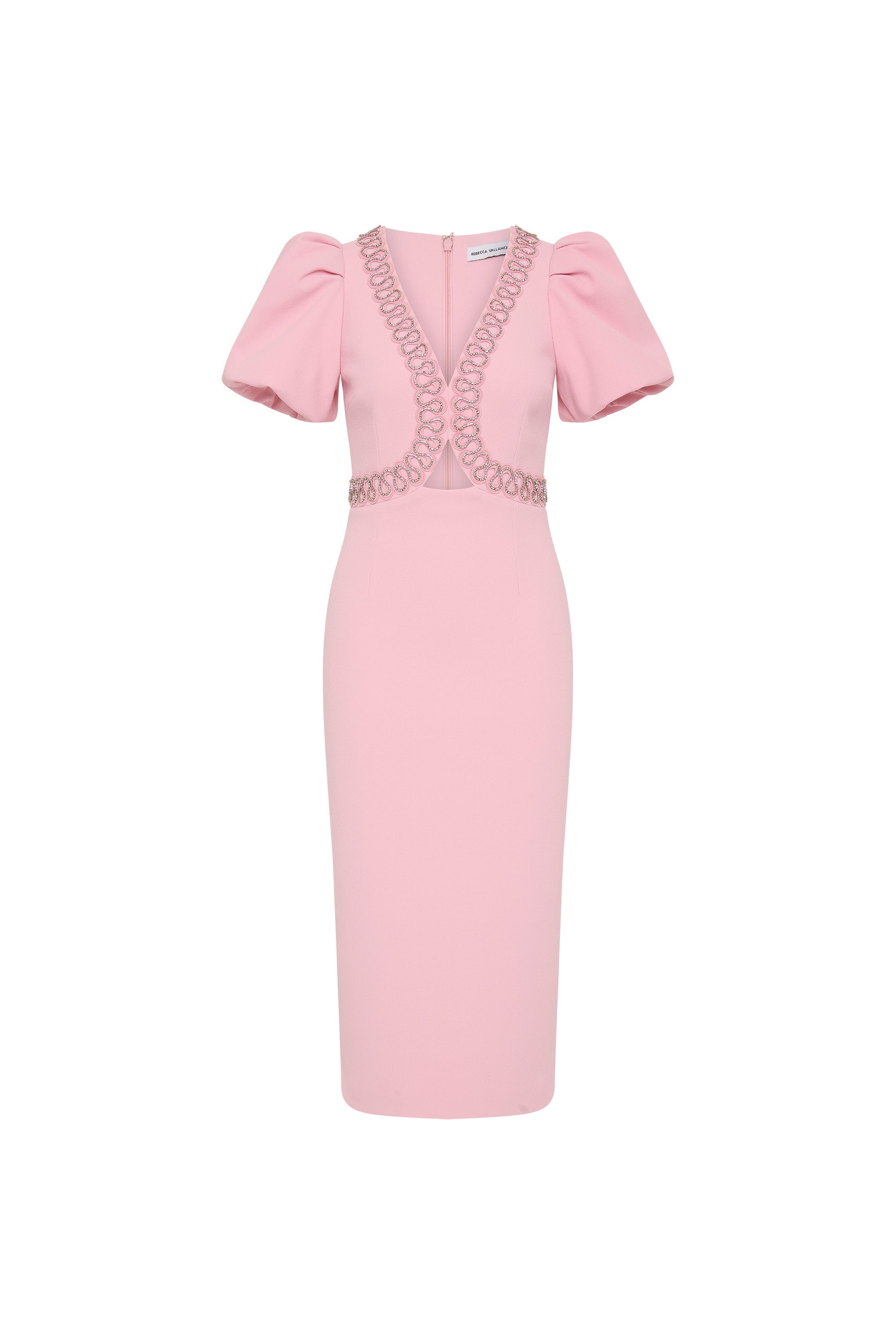 Cava Midi Dress Pink Size 6
