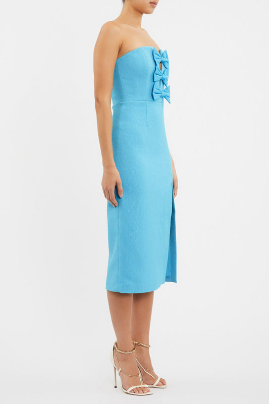 Cecily Midi Dress Blue