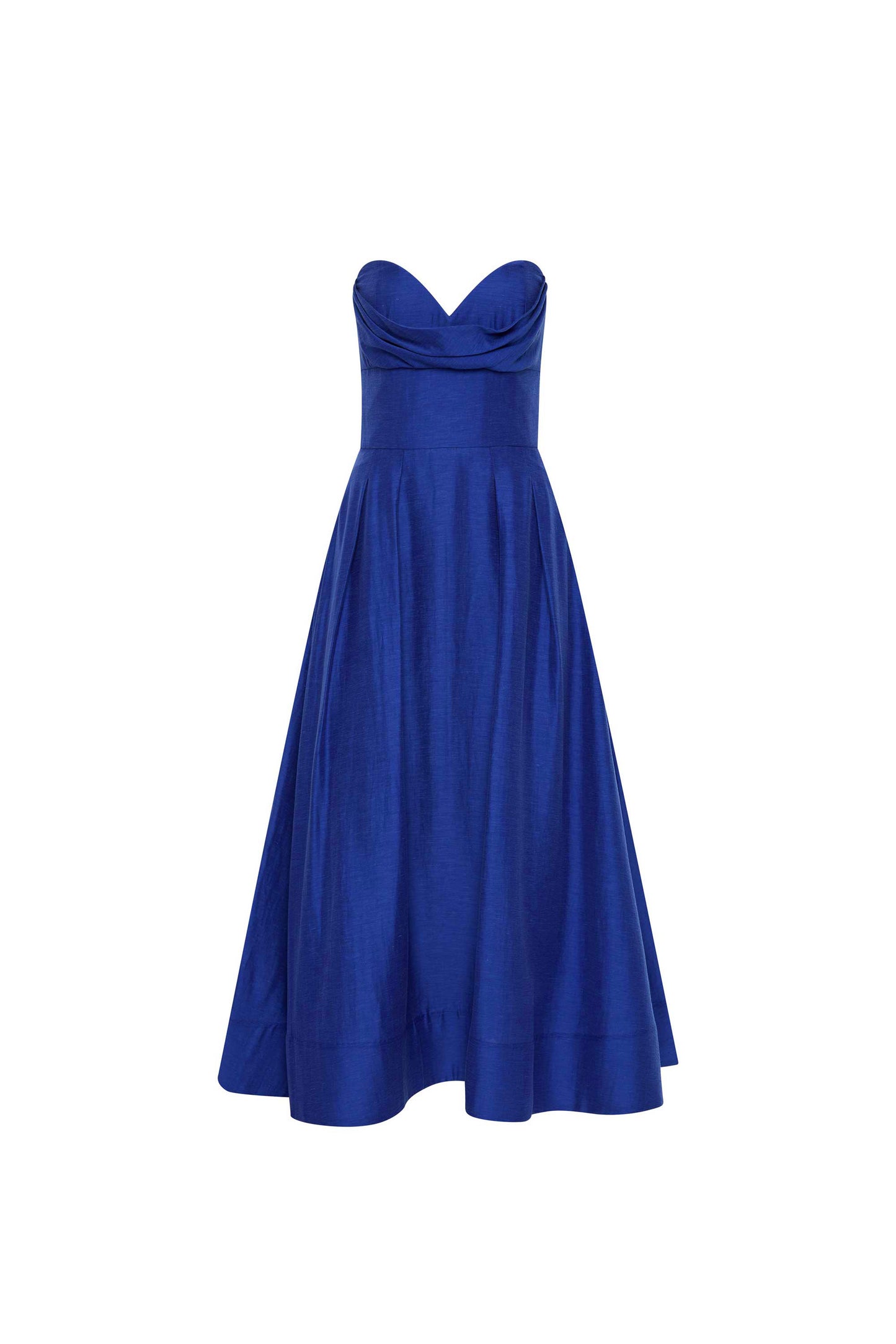 Cera Strapless Midi Dress