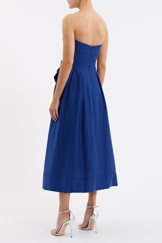 Cera Strapless Midi Dress