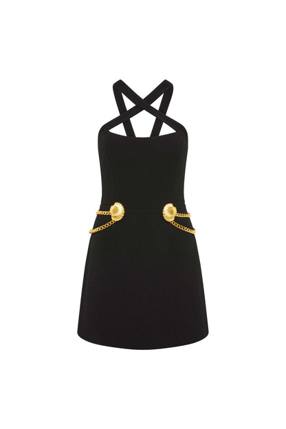 Chelsea Halter Mini Dress