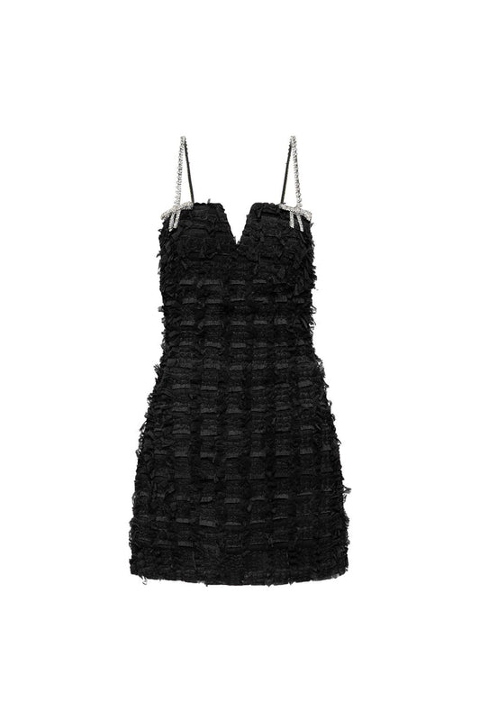 Cherie Amour Mini Dress Black