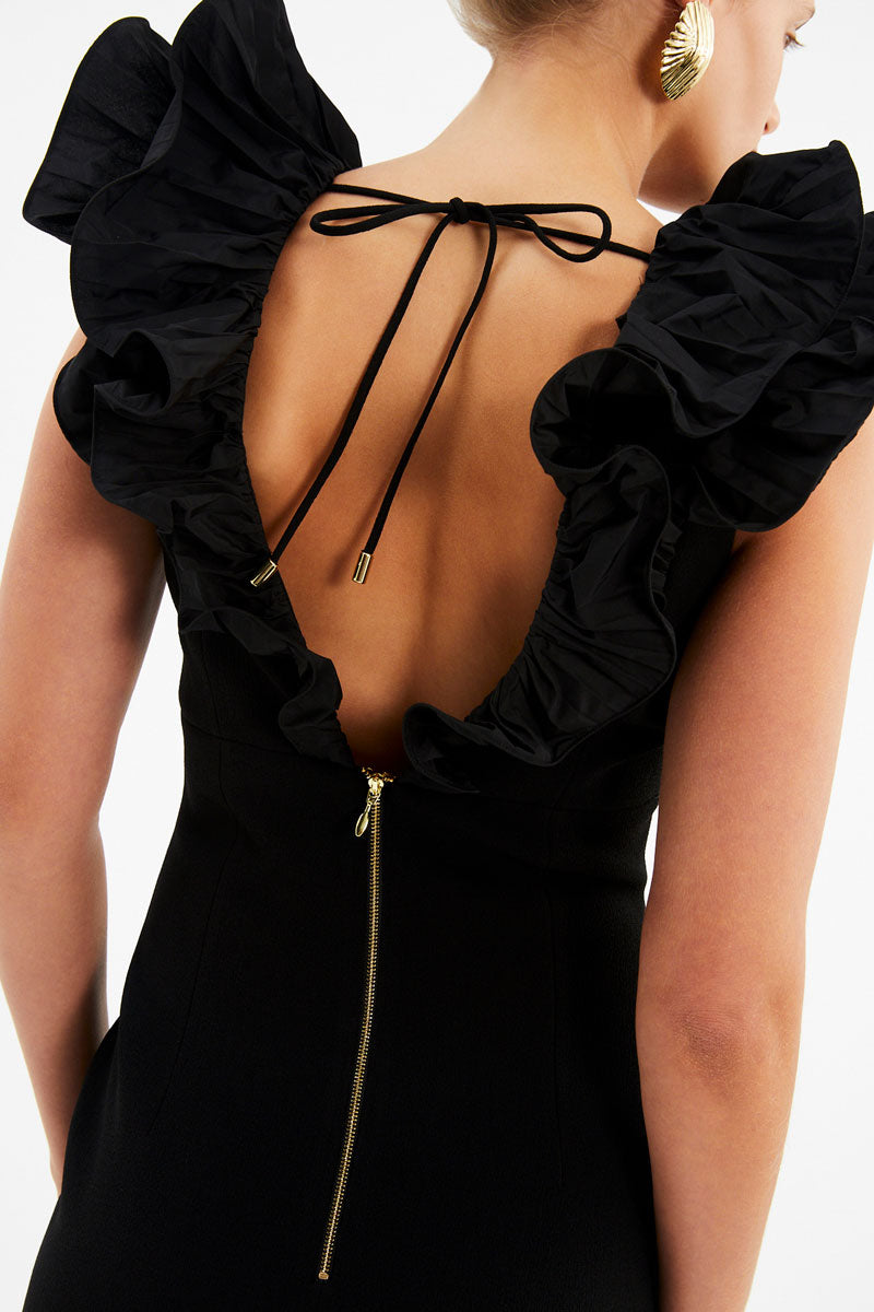 Chloe Midi Dress Black