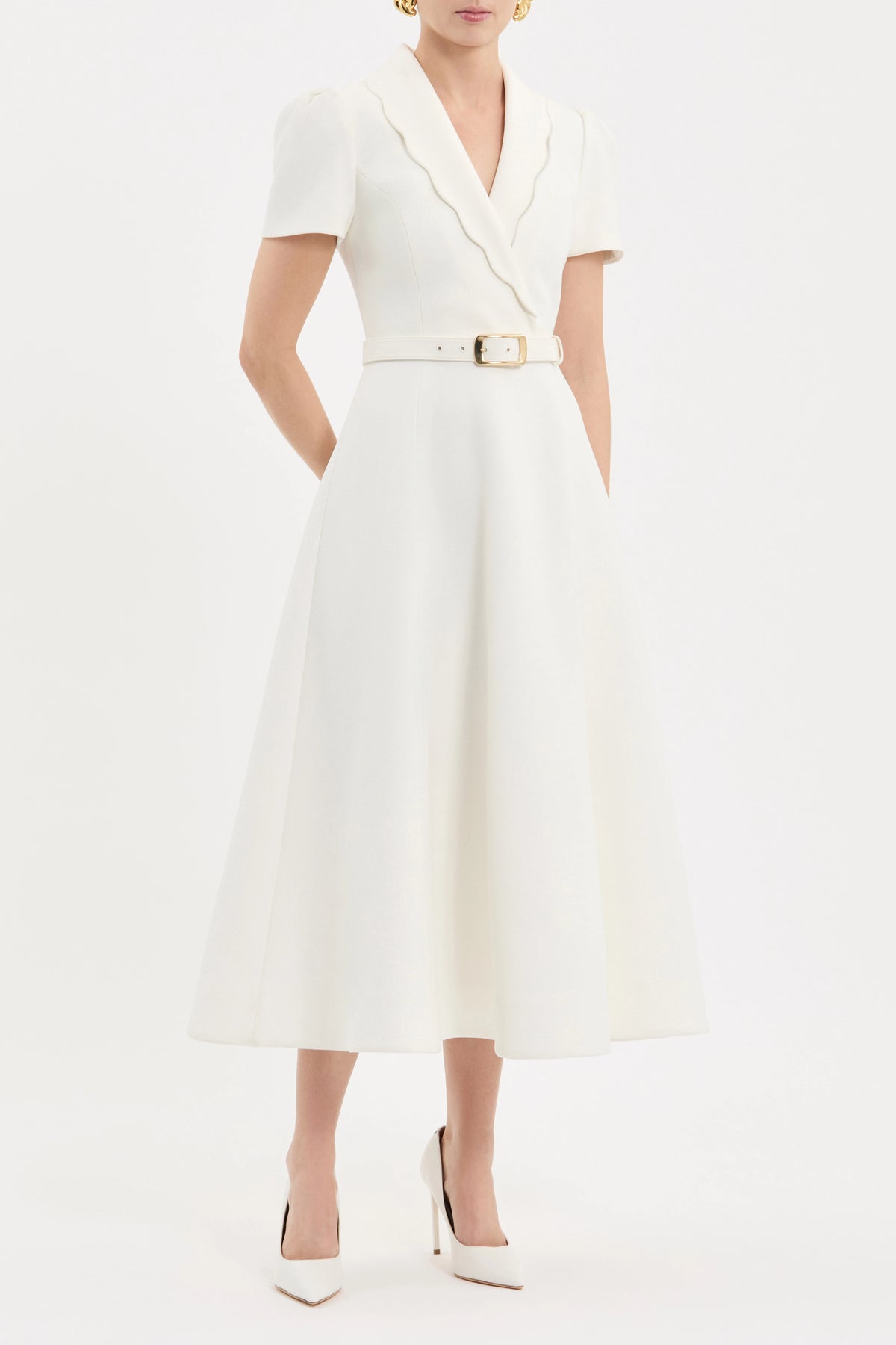 Christopher Short Sleeve Midi Dress