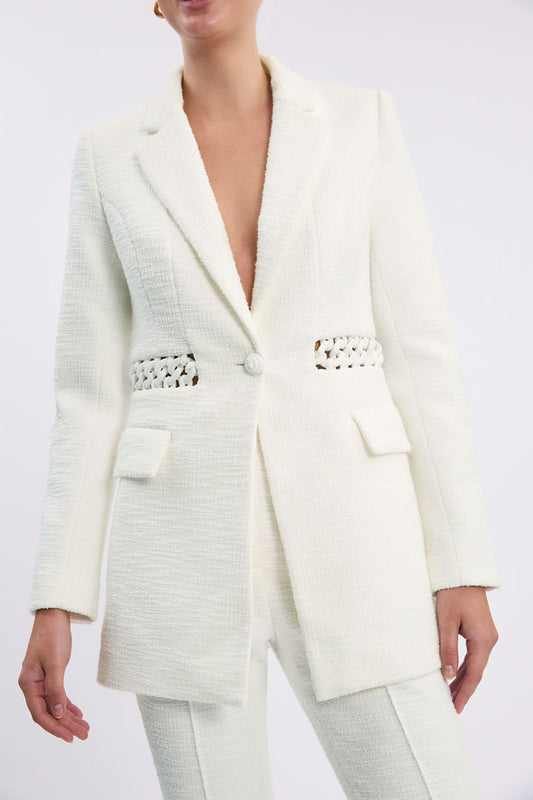 Claire Blazer Ivory