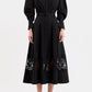 Claribelle Long Sleeve Midi Dress