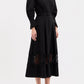 Claribelle Long Sleeve Midi Dress