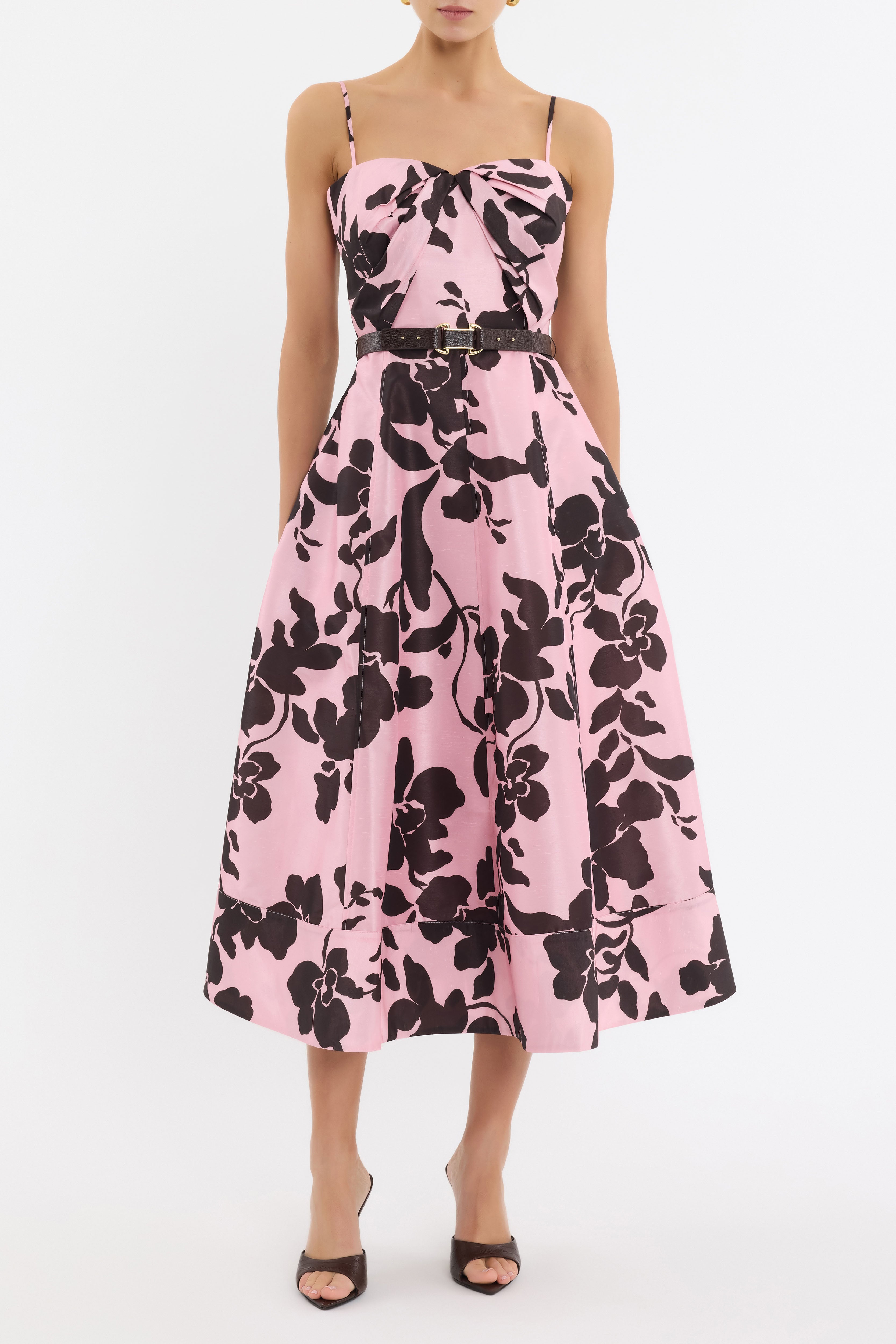 Connie Strap Midi Dress – Rebecca Vallance