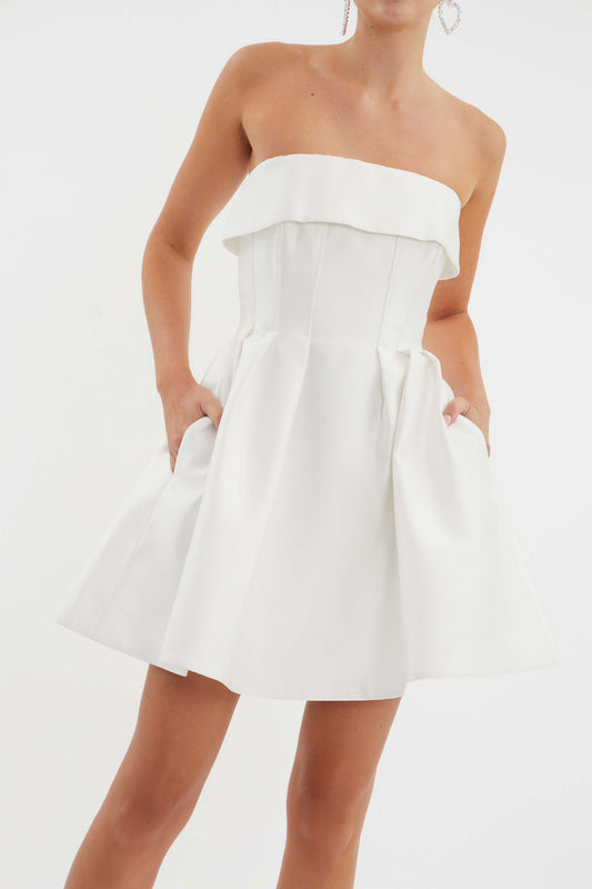 Cristine Strapless Mini Dress