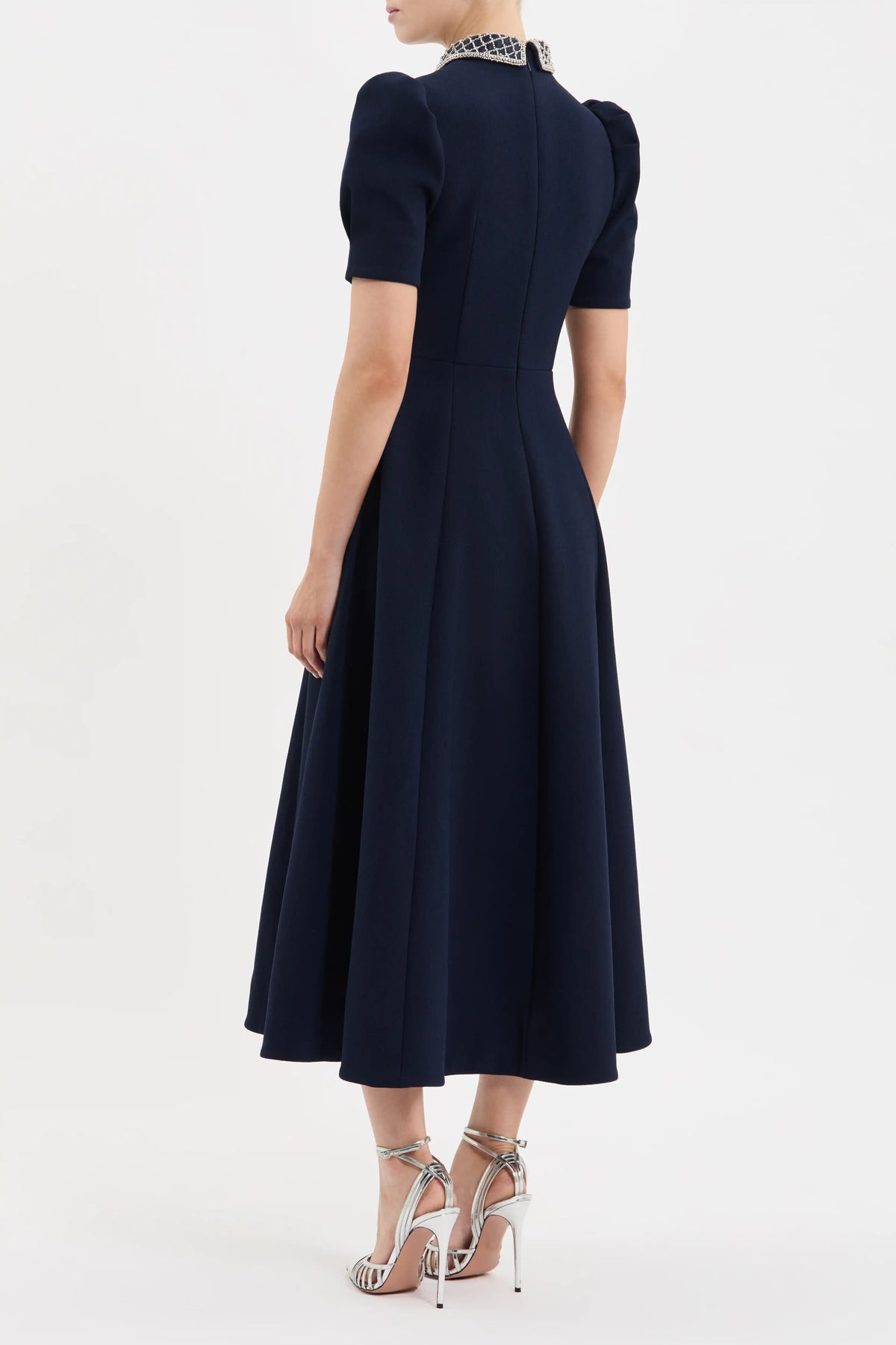Crown Jewel Short Sleeve Midi Dress