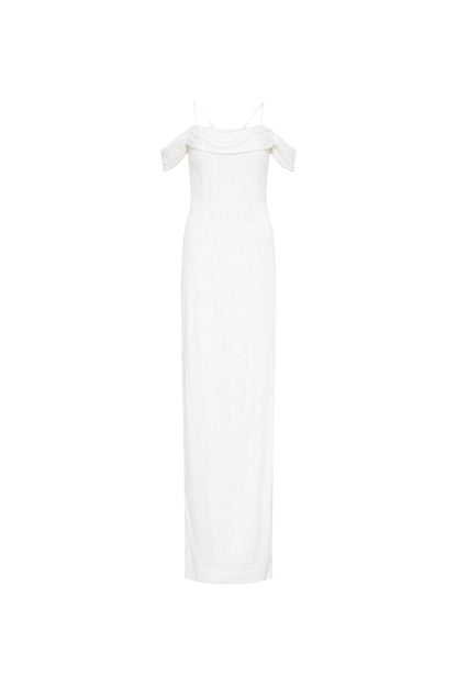 Davina Cold Shoulder Gown