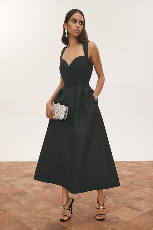 Red Rent The Runway Petite Cocktail Dresses COS STRIPED A-LINED MIDI DRESS Red Rent The Runway Petite Cocktail Dresses COS STRIPED A-LINED MIDI DRESS