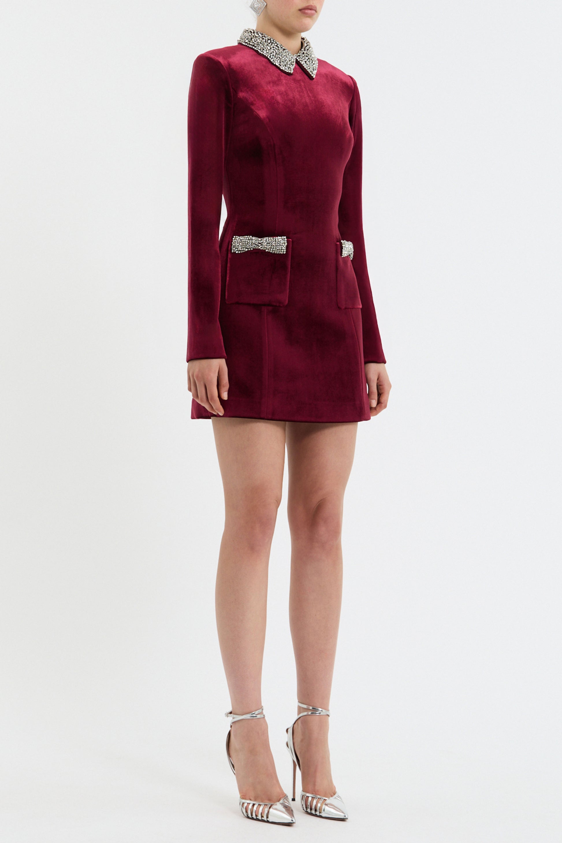 Edwiena Long Sleeve Mini Dress Rebecca Vallance Edwiena Long Sleeve Mini Dress Rebecca Vallance
